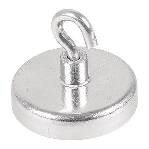 EICHNER Magnethaken silber, Metall Ø 3,6 x 1,7  cm, 5 St.