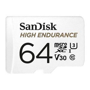 SanDisk Speicherkarte High Endurance, 64 GB, 1 St.