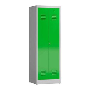 ClassiX Spind gelbgrün, lichtgrau X-510425, 1 Schließfach 59,0 x 50,0 x 180,0 cm