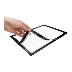 magnetoplan Magnetrahmen selbstklebend Magnetofix  schwarz A4, 2 St.