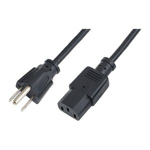 Logilink Power Cord, USA YP-12 / YC-14, black, 1,80m