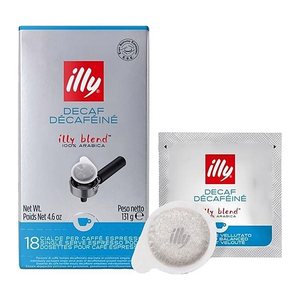 illy® entkoffeiniert  E.S.E Kaffeepads, Arabicabohnen 18 St.