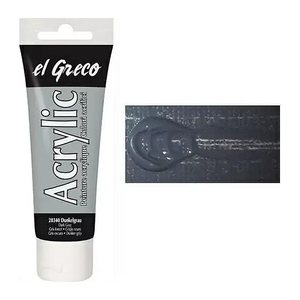 KREUL el Greco Acrylfarbe dunkelgrau 75,0 ml, 1 St.