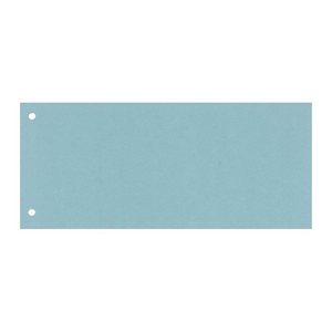Wekre Trennstreifen blau, 190 g/qm Karton 24,0 x 10,5 cm, 100 St.