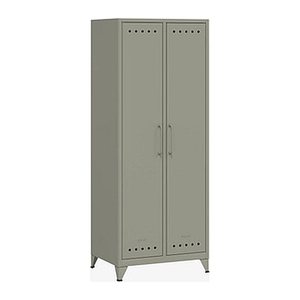 BISLEY Stahlschrank Fern Maxi FERMAX645 lichtgrau 1 Fachboden 70,0 x 51,0 x 180,0 cm, aufgebaut, 1 St.