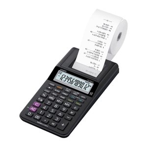 CASIO HR-8RCE Tischrechner druckend weiß