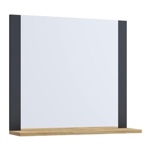 VCM my bath Spiegel VCB 10 916699 honig-eiche, anthrazit 60,0 x 17,0 x 55,0 cm