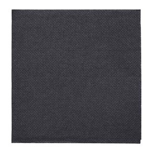 PAPSTAR Servietten Daily Collection schwarz 2-lagig 24,0 x 24,0 cm, 150 St.