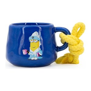 Duftkerze Minions in Tasse mit Kordel Bob & Tim - 200g