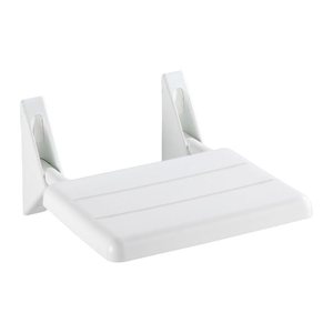 WENKO Duschklappsitz weiß, 1 St.