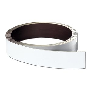 FRANKEN Magnetband weiß 2,0 cm x 10,0 m, 1 St.