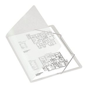 OXFORD Eckspanner image DIN A4 transparent, 10 St.