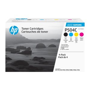 HP CLT-P504C (SU400A) schwarz, cyan, magenta, gelb Toner, 4er-Set