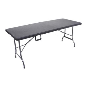 Garden Pleasure Gartentisch Ventana schwarz rechteckig 180,0 x 75,0 x 72,0 cm