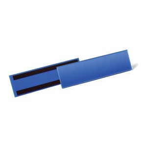 DURABLE Magnettaschen blau A6, 50 St.