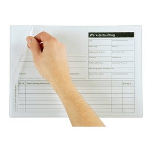 EICHNER Sichttaschen DIN A4 quer transparent glatt 7,0 mm, 5 St.