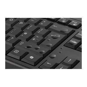 Kensington KM270 EQ Tastatur-Maus-Set kabellos schwarz