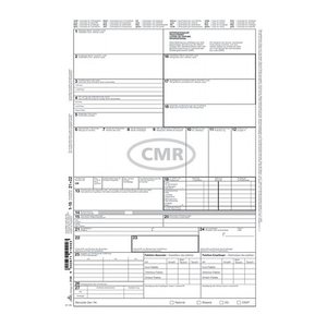 RNK-Verlag Frachtbrief CMR-Frachtbriefe, 50 St.