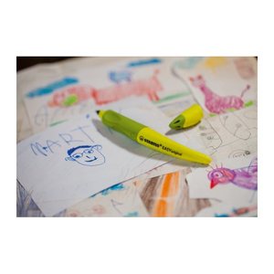 STABILO EASYoriginal Tintenroller dunkelpink/hellpink 0,5 mm, Schreibfarbe: blau, 1 St.
