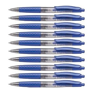 Schneider Gelion+ Gelschreiber blau/transparent 0,4 mm, Schreibfarbe: blau, 10 St.