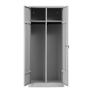 Gürkan Spind lichtgrau 103927, 1 Schließfach 80,0 x 50,0 x 180,0 cm