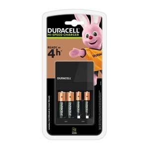 Duracell Ladegerät CEF14 inkl. 2x AA 1300mAh 2x AAA 750mAh