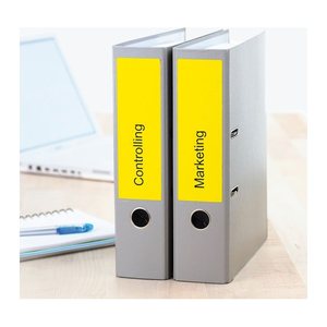 HERMA Ordneretiketten 4296 gelb, 100 Blatt