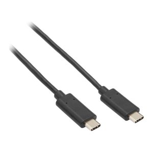 2GO USB Lade-/Datenkabel 2x USB-C 3.1 1m schwarz