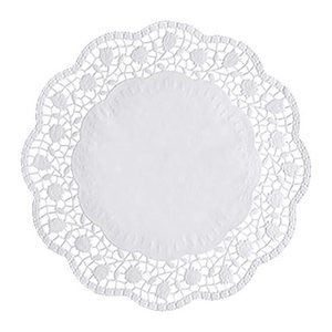 PAPSTAR Tortenspitzen rund weiß Ø 28,0 cm, 100 St.