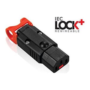 EFB Abzugsichere Kaltgerätebuchse IEC-Lock+ C13, für Kabelm.