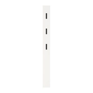 GERMANIA Wandgarderobe 3728-84 weiß Holz 3 Haken 15,0 x 170,0 cm, 1 St.
