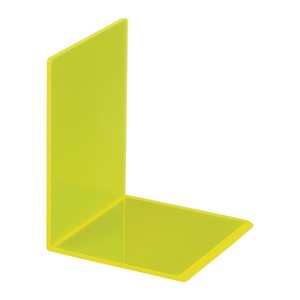MAUL Buchstützen gelb 10,0 x 10,0 x 13,0 cm, 2 St.