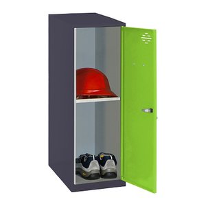Simonrack Spind SIMONLOCKER DISM anthrazit, grün 8425437116780, 1 Schließfach 30,0 x 50,0 x 91,5 cm