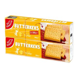 GUT&GÜNSTIG Butterkeks Kekse 400,0 g, 1 St.