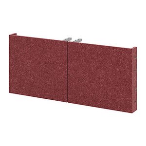 HAMMERBACHER FlexWall Türen bordeaux 32,6 cm