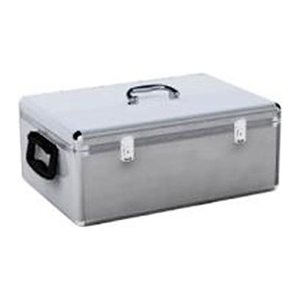 MediaRange 500er CD-/DVD-Koffer DJ-Case grau, 1 St.