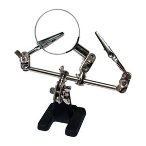 Logilink 3te helfende Hand mit Lupe, 46mm Lupe & 8 Gelenken