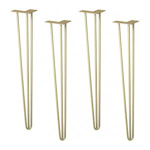 WAGNER® design yourself HAIRPIN ST 8275 Tischbeine gold , 4 St.