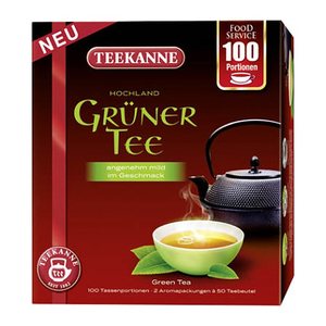 TEEKANNE Grüner Tee Tee 100 Portionen