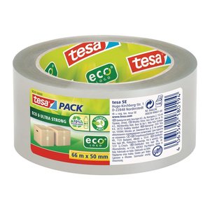 tesa Packband tesapack® Ultra Strong Recycled transparent 50,0 mm x 66,0 m 1 Rolle