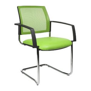 Topstar Besucherstühle BtoB 20 BB490A S05 grün Stoff, 2 St.