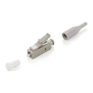 Equip LWL-Steckverbinder LC->LC Multimode 12Stk beige