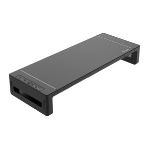 Equip Monitortischerhöhung 4xUSB-A/USB-C/+ 25Kg schwarz