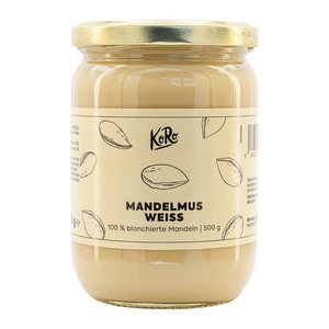 KoRo®  Weißes Mandelmus Nussmus, 500,0 g