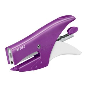 LEITZ Heftzange 5531 WOW violett-metallic, 1 St.