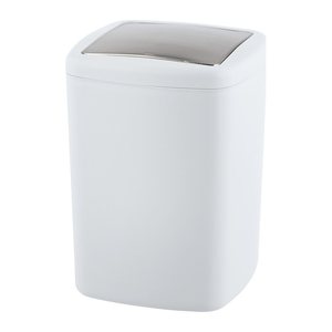 WENKO Barcelona Mülleimer 8,5 l weiß, 1 St.