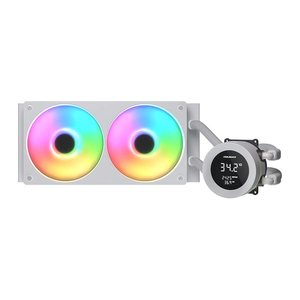 COUGAR CPU Wasserkühlung Poseidon Vistek 240, ARGB, Weiß