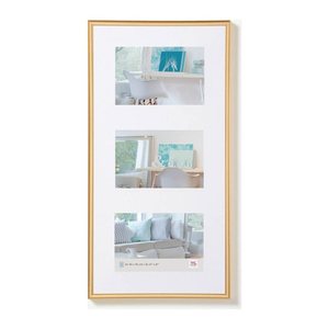 walther design  Bilderrahmen New Lifestyle gold 26,2 x 51,5 cm, 1 St.
