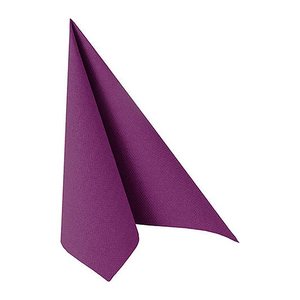 PAPSTAR Servietten lila 3-lagig 40,0 x 40,0 cm, 50 St.