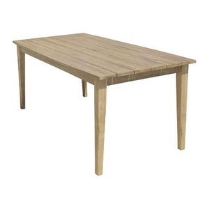 Garden Pleasure Gartentisch Visalia braun rechteckig 180,0 x 90,0 x 75,0 cm